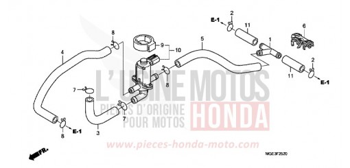AIR INJECTION CONTROLVALVE VFR1200FA de 2010